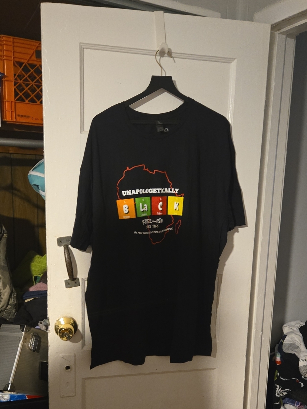 Unapologetically Black Graphic Tee - Black